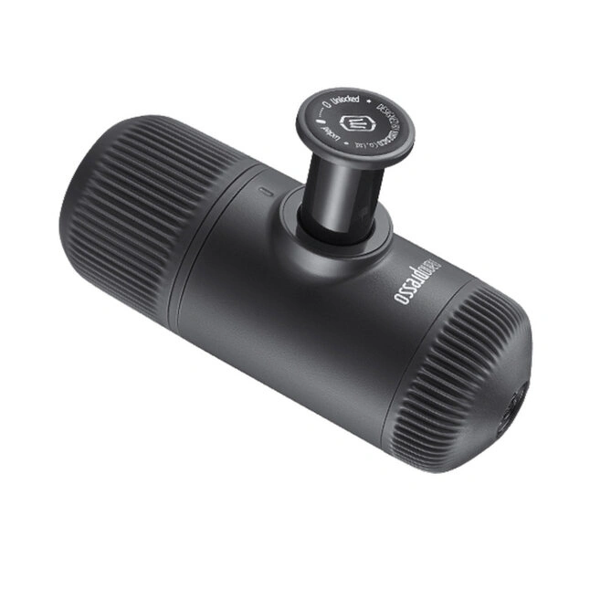 Портативна еспресо-кавоварка Wacaco Nanopresso Grey із чохлом — Photo 2