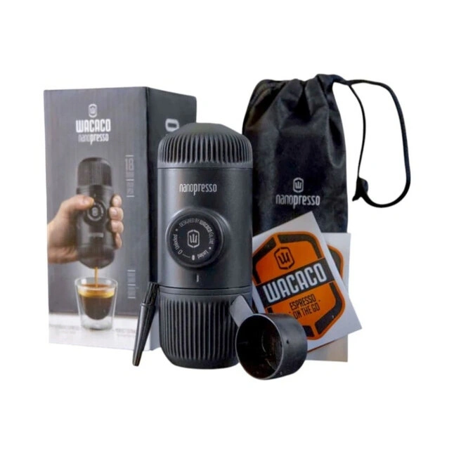 Портативная эспрессо-кофеварка Wacaco Nanopresso+ с адаптером для капсулы — Photo 5