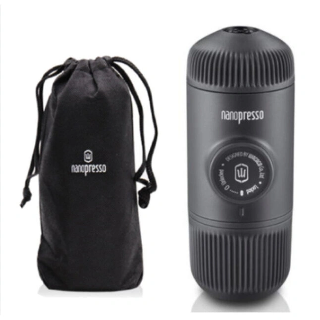 Портативна еспресо-кавоварка Wacaco Nanopresso Grey — Photo 2