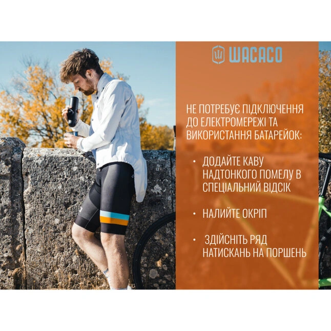 Портативная эспрессо-кофеварка Wacaco Minipresso GR — Photo 5