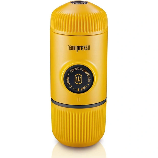 Портативна еспресо-кавоварка Wacaco Nanopresso жовта — Photo 1