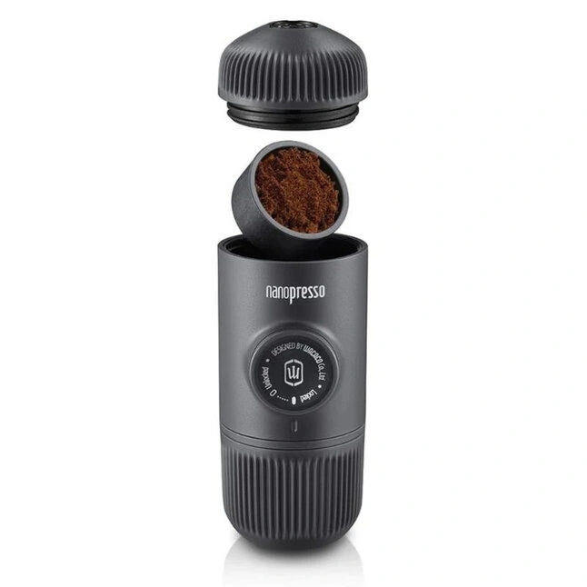 Портативная эспрессо-кофеварка Wacaco Nanopresso+ с адаптером для капсулы — Photo 1