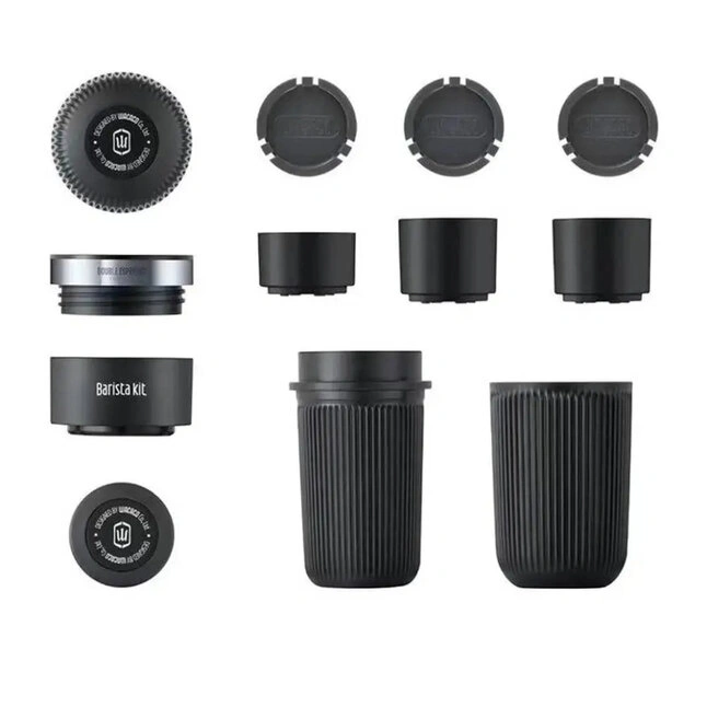 Набор бариста Wacaco Nanopresso Barista Kit, додатковий аксесуар для Nanopresso (резервуар 120 мл, чашка, кошики, адаптер) — Photo 2
