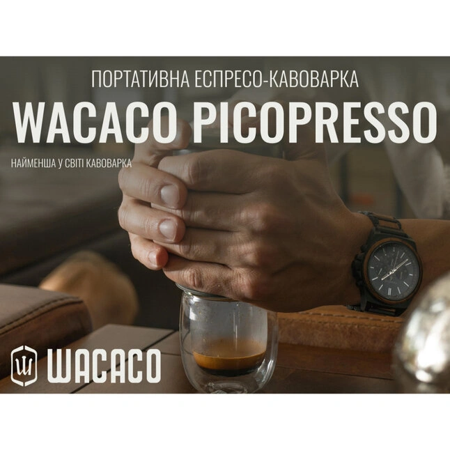 Портативна еспресо-кавоварка Wacaco Picopresso — Photo 6