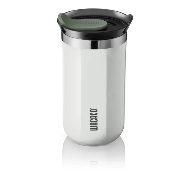 Термокухоль Wacaco Octaroma Lungo 300 мл, білий