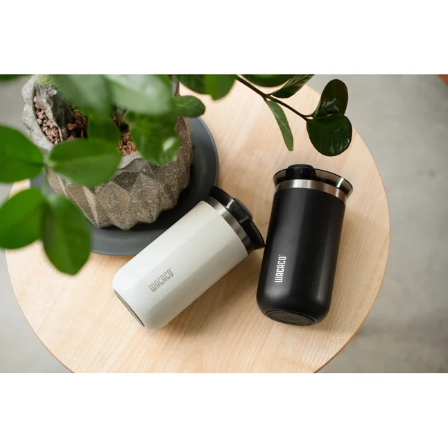 Термокухоль Wacaco Octaroma Lungo 300 мл, білий — Photo 5