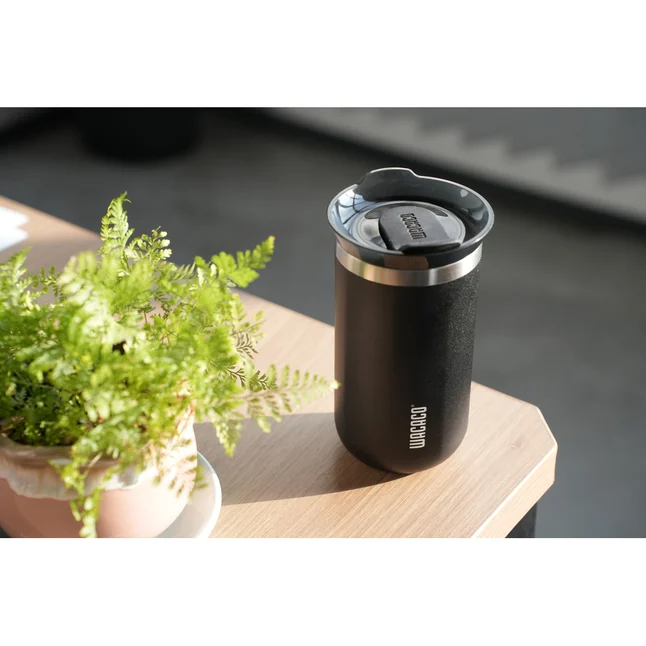 Термокухоль Wacaco Octaroma Lungo 300 мл, чорний — Photo 6