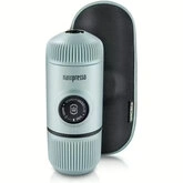 Портативная эспрессо-кофеварка Wacaco Nanopresso голубая с чехлом — Photo 9