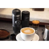 Портативна еспресо-кавоварка Wacaco Nanopresso Grey із чохлом — Photo 19