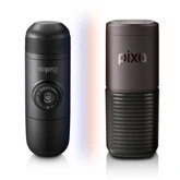 Портативная электрическая эспрессо кофеварка Wacaco Pixapresso, темный бургунд — Photo 41