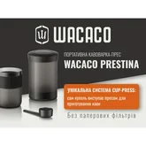 Портативна кавоварка-прес Wacaco Prestina, механічна, для меленої кави, чорна — Photo 22