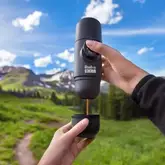 Набір для кави Wacaco Minipresso GR: кавоварка, кошики, резервуар та чохол — Photo 15