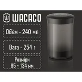 Портативна кавоварка-прес Wacaco Prestina, механічна, для меленої кави, чорна — Photo 25